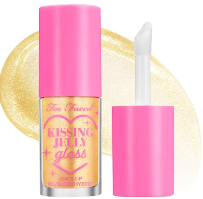 1 52 - Too Faced Kissing Jelly Non-Sticky Lip Oil Gloss 2024