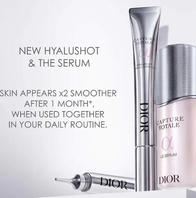 2 3 - Dior Capture Totale Hyalushot: Wrinkle Corrector with Hyaluronic Acid