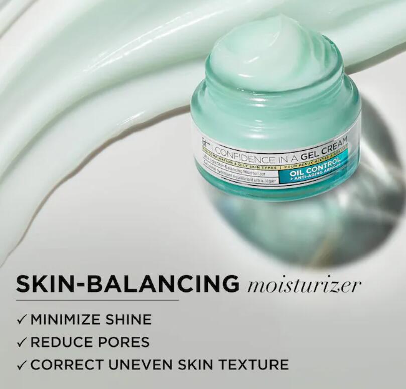 2 43 - IT Cosmetics Confidence in a Gel Cream Oil-Control Face Moisturizer 2024